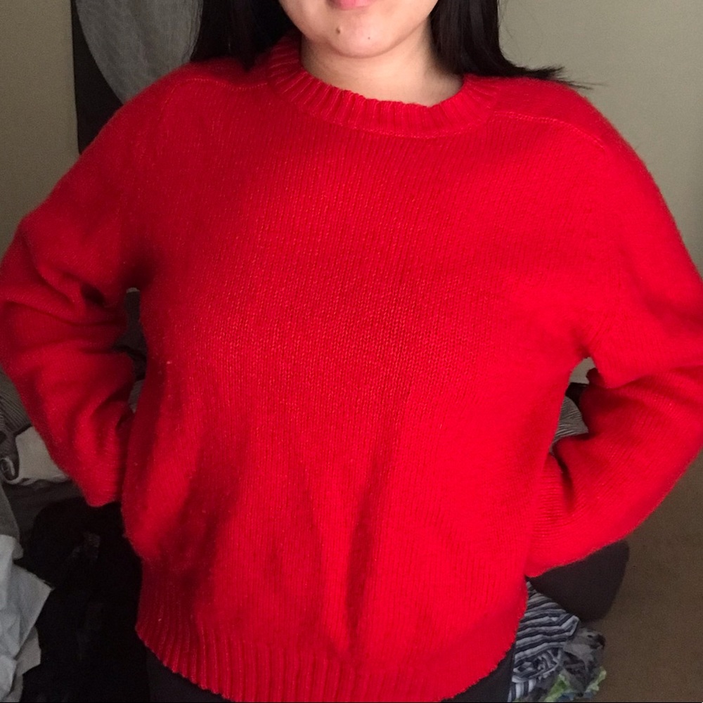Vintage Knit Crewneck Sweater
